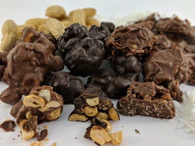 Order Clusters food online from Pulakos Chocolates store, Erie on bringmethat.com