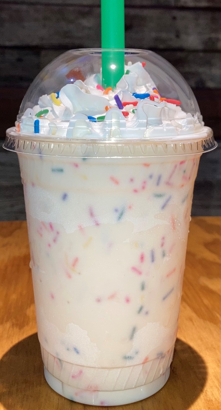 Order *16oz BIRTHDAY CAKE SHAKE food online from The Grind Burger Bar store, The Colony on bringmethat.com