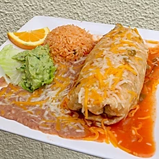 Order Grande Burrito food online from Cabrera's Mexican Cuisine store, Duarte on bringmethat.com