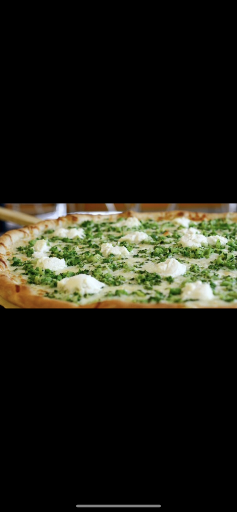 Order White Broccoli Pizza food online from Rosa's Pizza store, New York on bringmethat.com