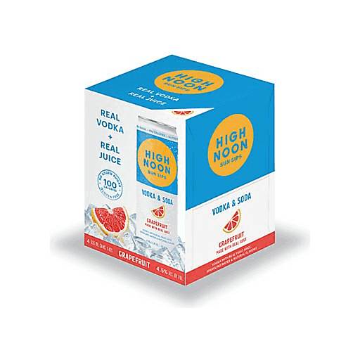 Order High Noon Sun Sip Grapefruit (4PK 355 ML) 126035 food online from Bevmo! store, BURLINGAME on bringmethat.com