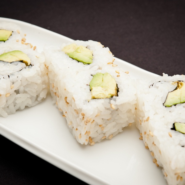 Order Avocado & Cucumber Roll (V) food online from I Love Sushi on Lake Union store, Seattle on bringmethat.com