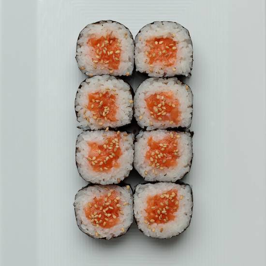 Order Salmon Cut Roll food online from SUGARFISH by sushi nozawa store, Calabasas on bringmethat.com