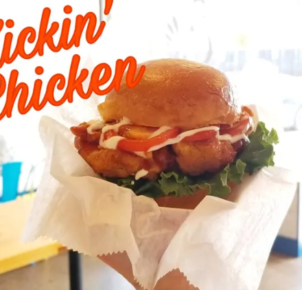 Order Kickin Chicken Sandwich  food online from Buttermilk's Chicken store, East Islip on bringmethat.com