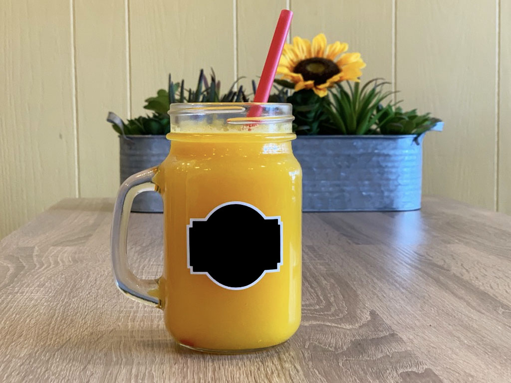 Order Fresh Orange Juice food online from Mikayla's Cafe store, Santa Clara on bringmethat.com