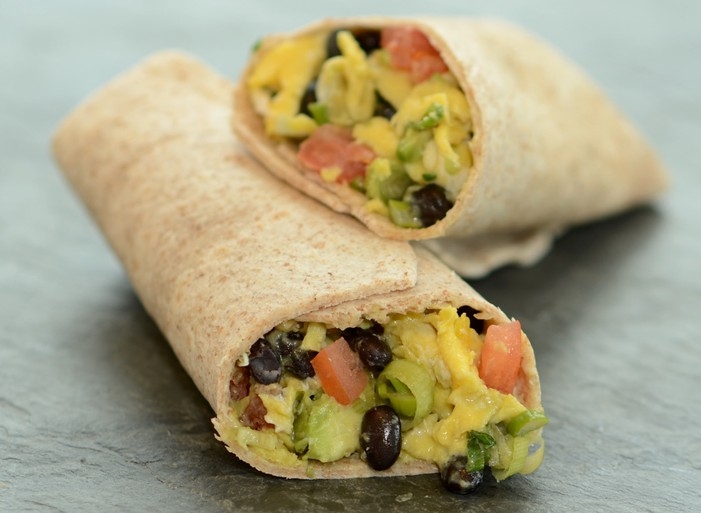 Order Custom Made Breakfast Burrito food online from Aux Delices store, Darien on bringmethat.com