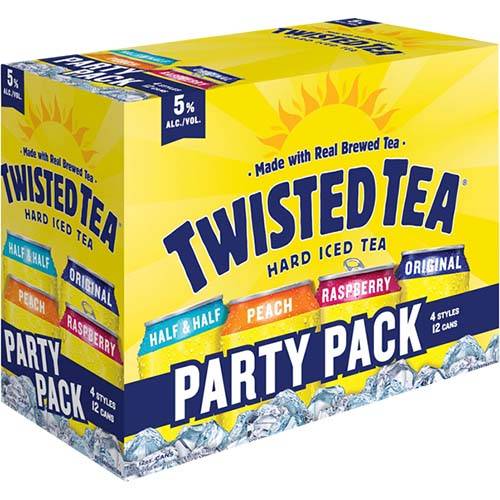 Order Twisted Tea Hard Iced Tea - Pack Of 12 food online from Red Roof Market store, Lafollette on bringmethat.com