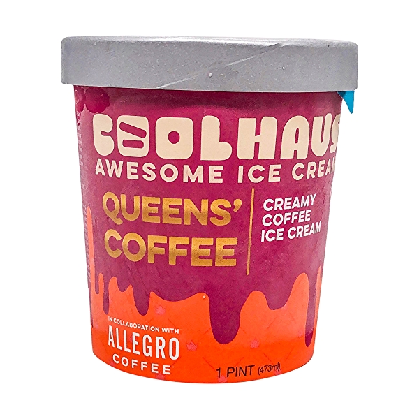 Order Cool Haus - Queens Coffee - Vanilla - Pint food online from Luv Mart store, Santa Cruz on bringmethat.com