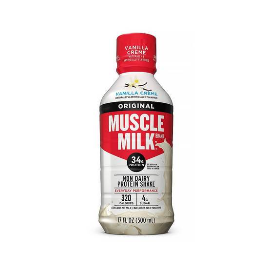 Order Muscle Milk 40g-Vanilla 14oz food online from Pink Dot store, Chino Hills on bringmethat.com