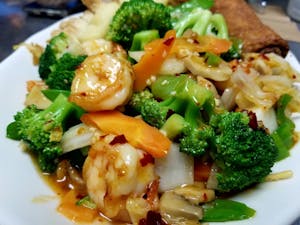 Order C15. Shrimp with Garlic Sauce food online from China Restaurant store, Roseville on bringmethat.com