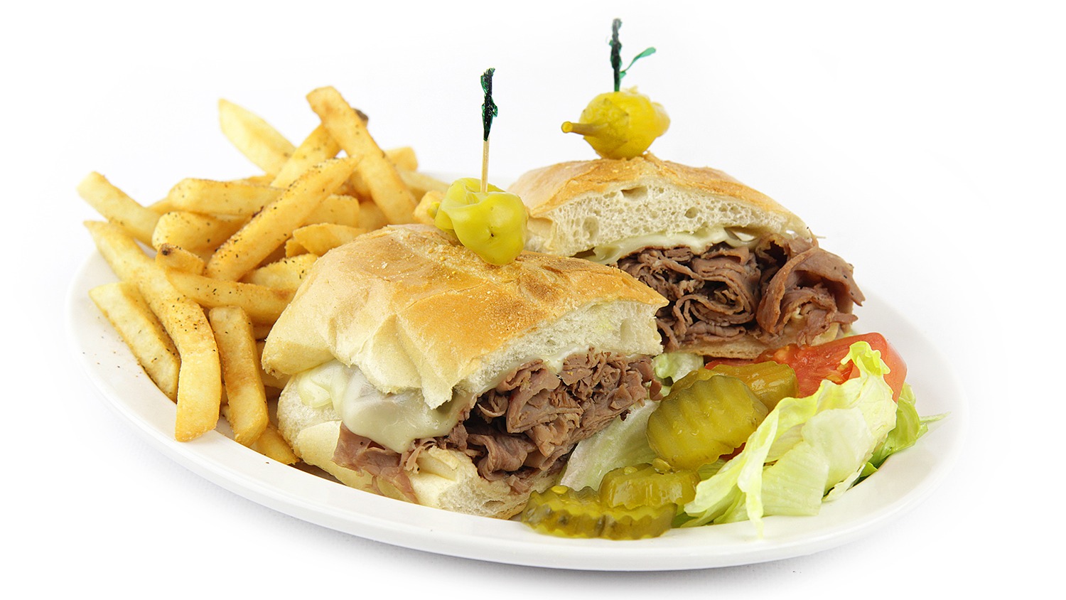 Order French Dip Sandwich food online from Matty's Grill & Pancake House store, Shorewood on bringmethat.com