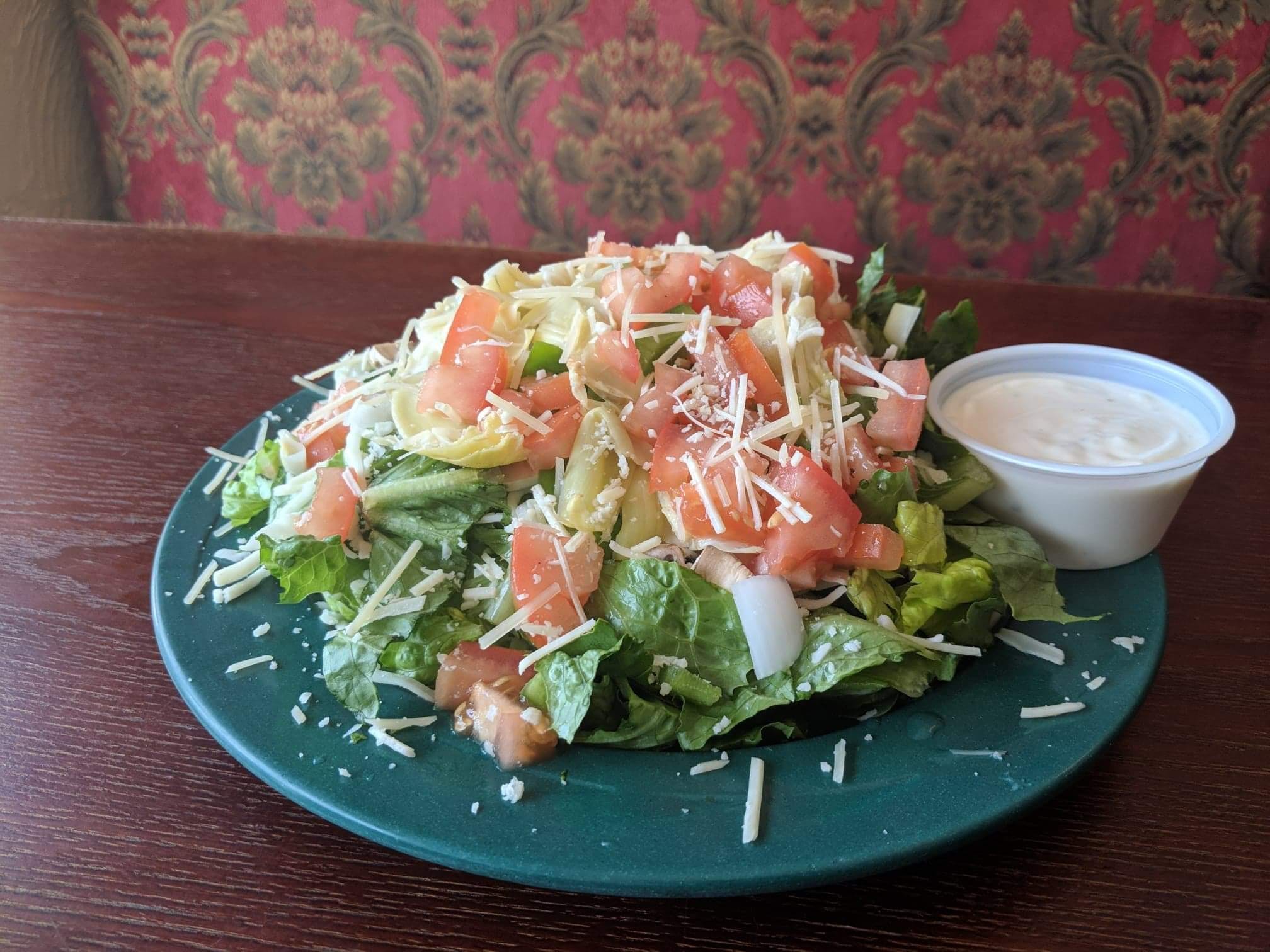 Order Salad - Salad food online from Mt Hood Pizza & Grill store, Rensselaer on bringmethat.com