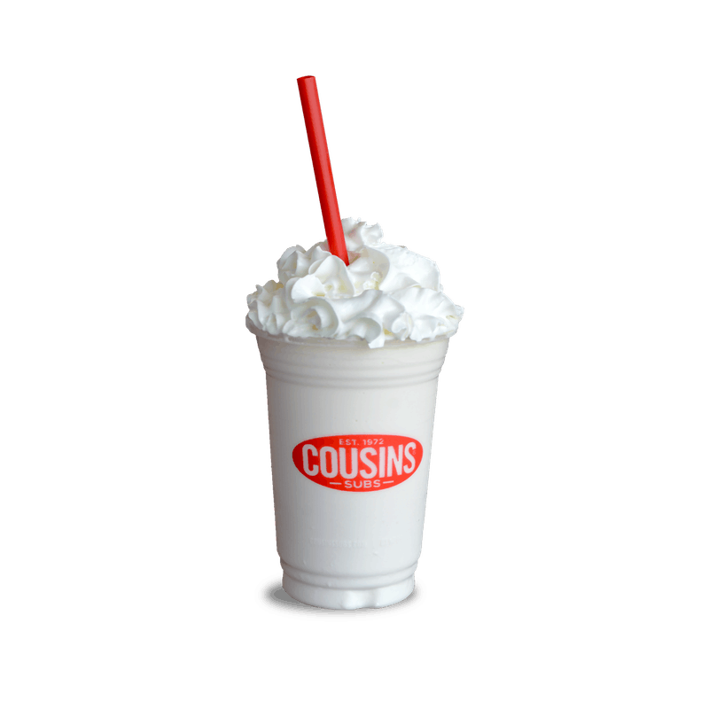 Order Small Shake food online from Cousins Subs store, Crown Point on bringmethat.com