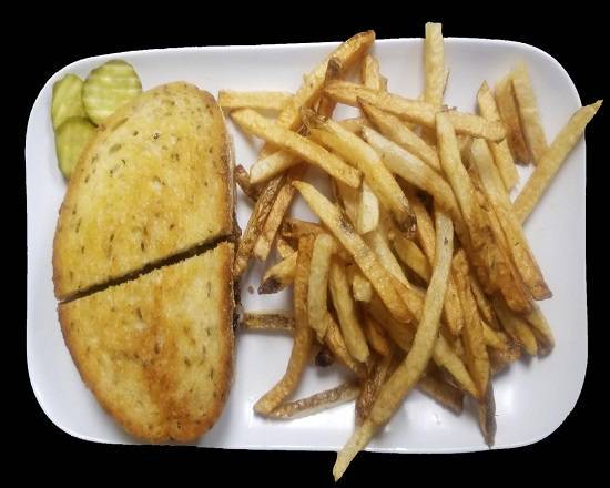 Order Patty Melt food online from Paninis Bar & Grill store, Stow on bringmethat.com