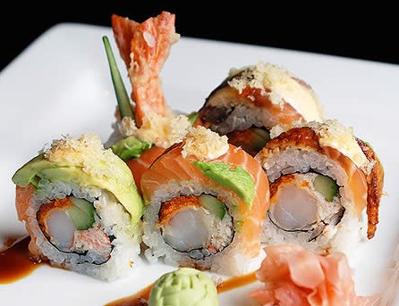Order Ramen with Midnight Roll food online from Kiraku Ramen & Sushi store, Gardena on bringmethat.com