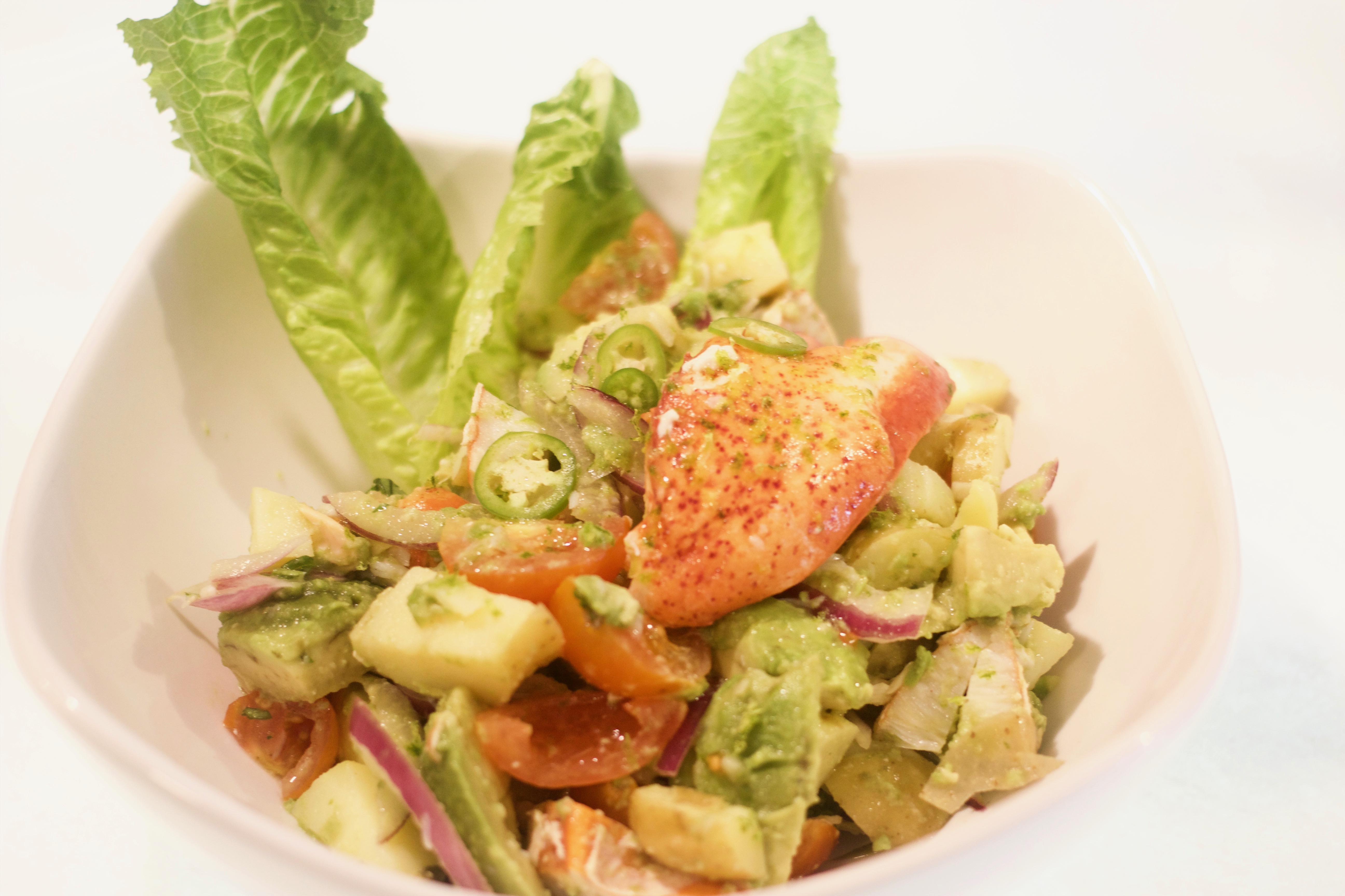 Order Lobster Salad food online from Asador Del Sur store, Maplewood on bringmethat.com