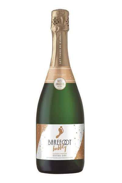 Order Barefoot Bubbly Extra Dry, 750mL champagne (10.5% ABV) food online from Mimi Liquor store, Joliet on bringmethat.com