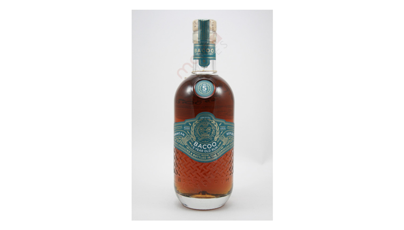 Order Bacoo Rum 5 Year 750ml Bottle food online from Liquor Palace store, Burbank on bringmethat.com