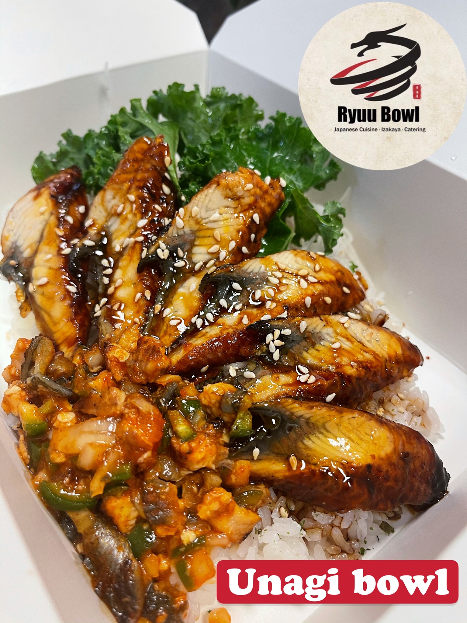 Order Unagi Bowl food online from Ryuu Bowl store, Anchorage on bringmethat.com