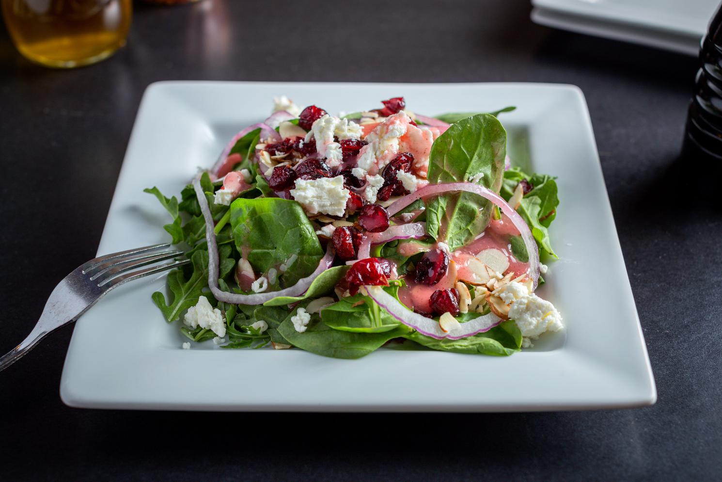 Order Cranberry Goat Cheese Salad food online from Pasta Al Gusto store, Chicago on bringmethat.com