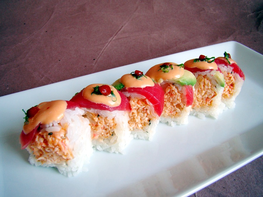 Order FR8. No. 1 Roll food online from Hoshi Sushi store, Fullerton on bringmethat.com