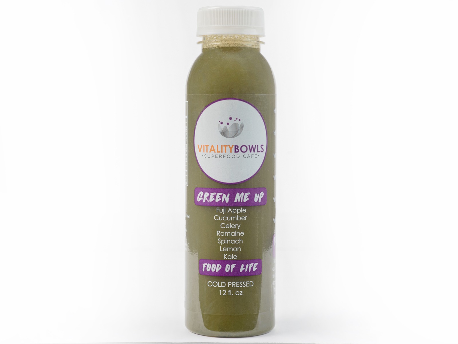 Order Green Me Up Cold Pressed food online from Vitality Bowls store, Danville on bringmethat.com