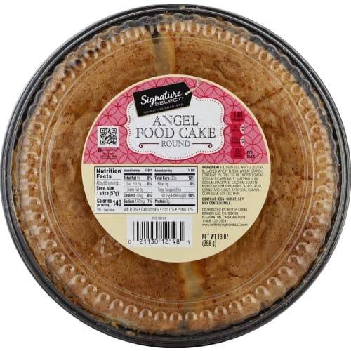 Order Signature Select · Round Angel Food Cake (13 oz) food online from Safeway store, Rehoboth Beach on bringmethat.com