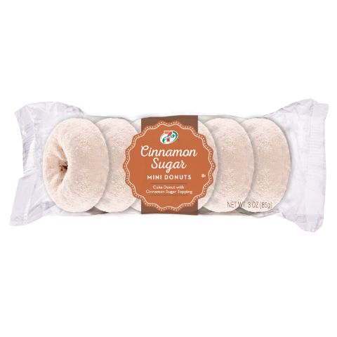 Order 7-Select Cinnamon Sugar Mini Donut 3oz 6 Count food online from 7-Eleven store, Chicago on bringmethat.com