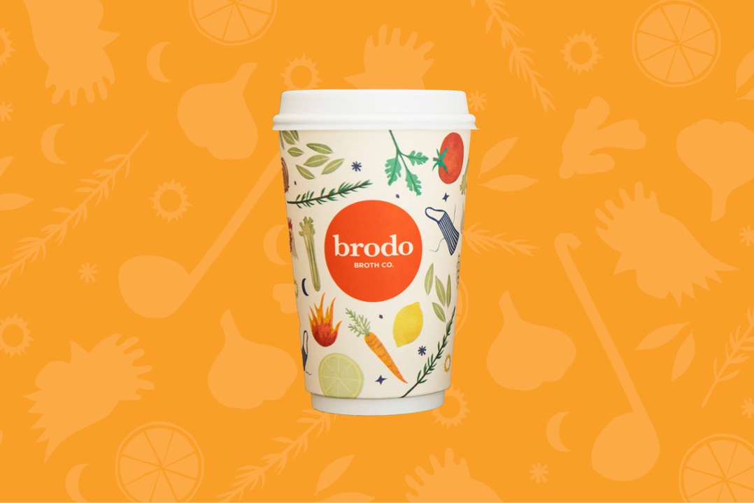 Order Organic Chicken - 16oz Cup food online from Brodo store, New York on bringmethat.com