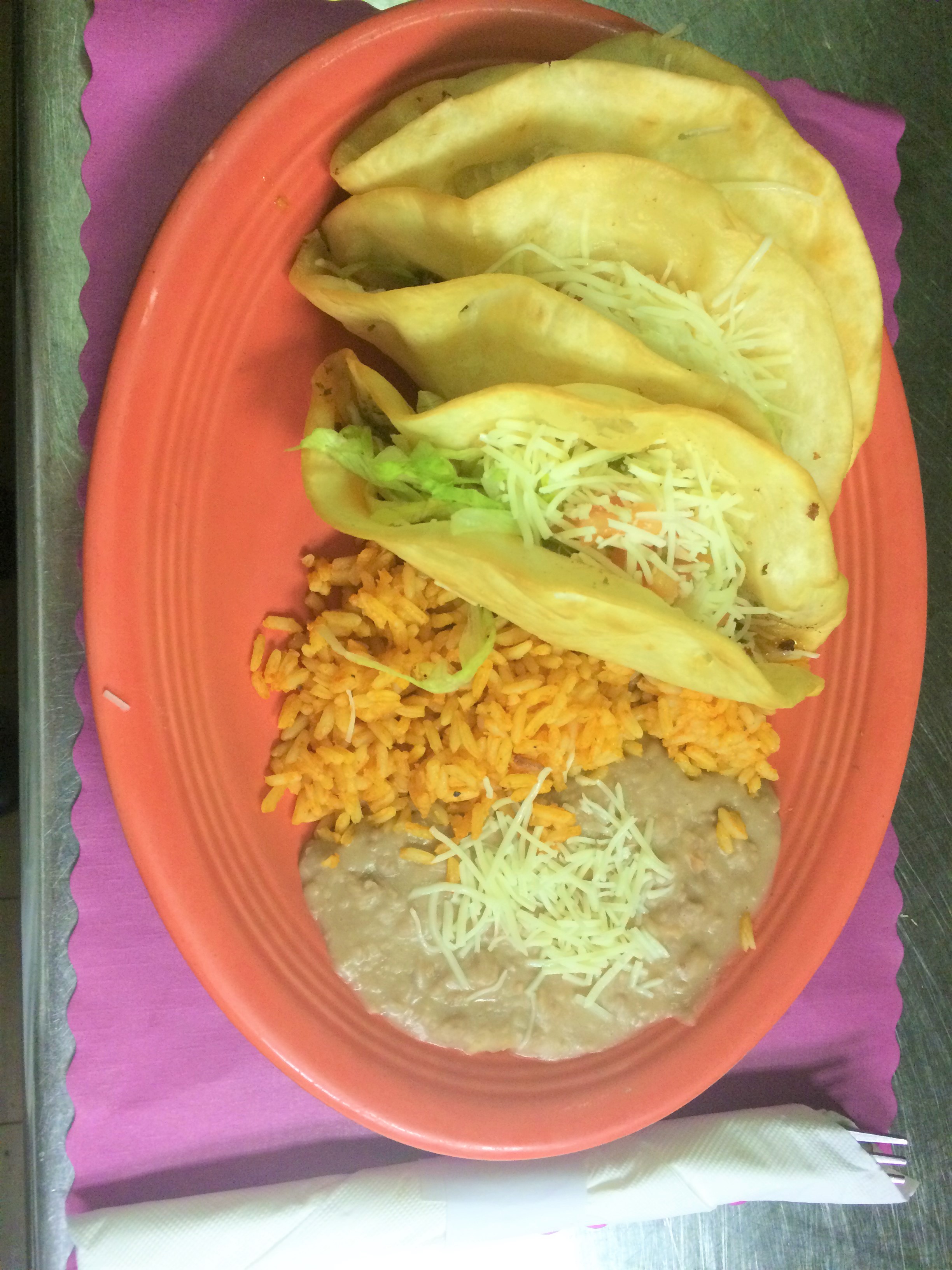 Order Fresh Dipped Taco Dinner food online from Taco Loco store, Utica on bringmethat.com