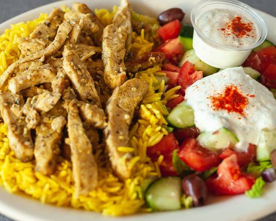 Order Chicken Shawarma Plate food online from Gyro House store, Beaverton on bringmethat.com