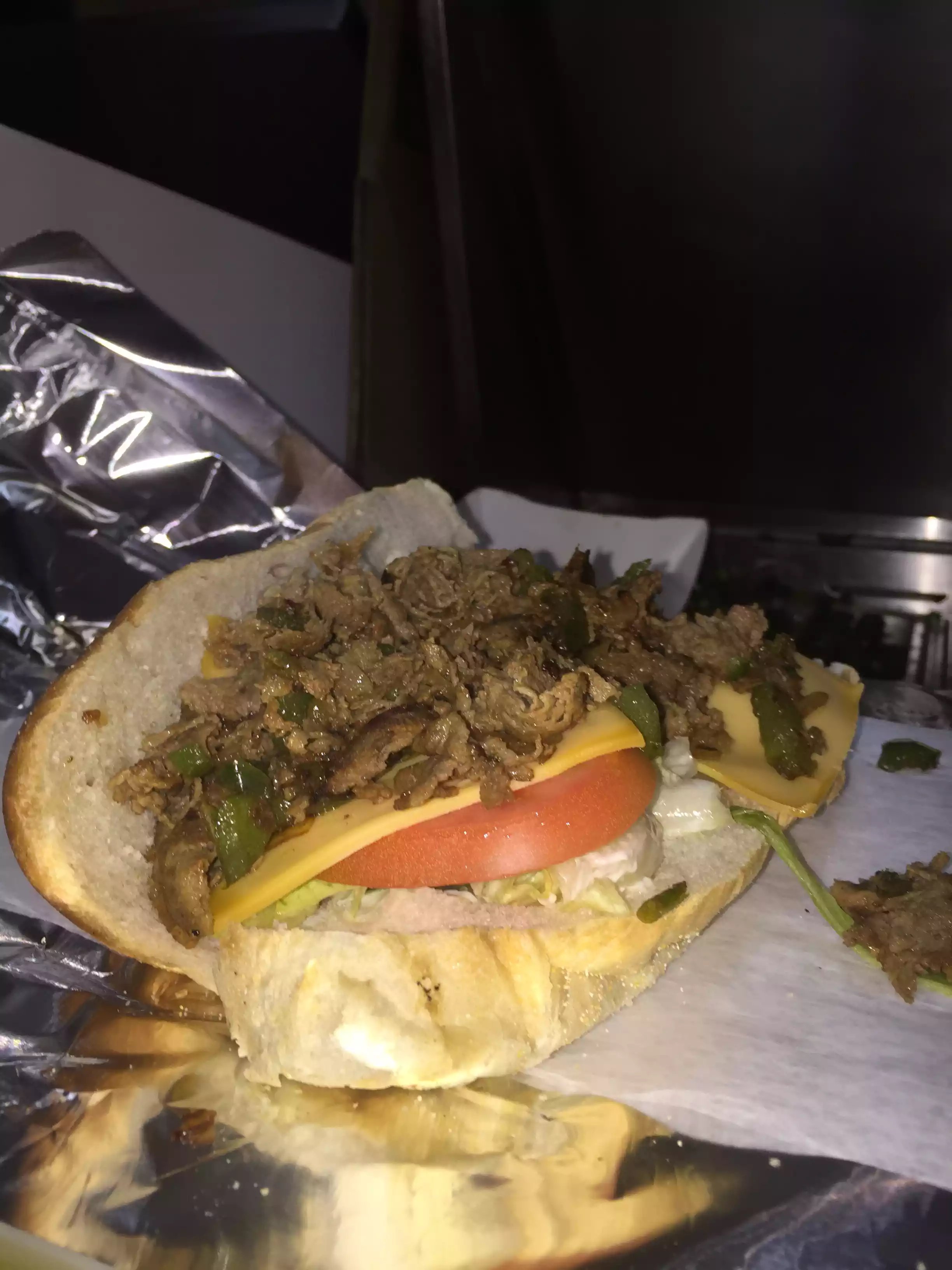 Order Philly Cheesesteak Sub food online from New York Fried Chicken & Pizza store, Elizabeth on bringmethat.com