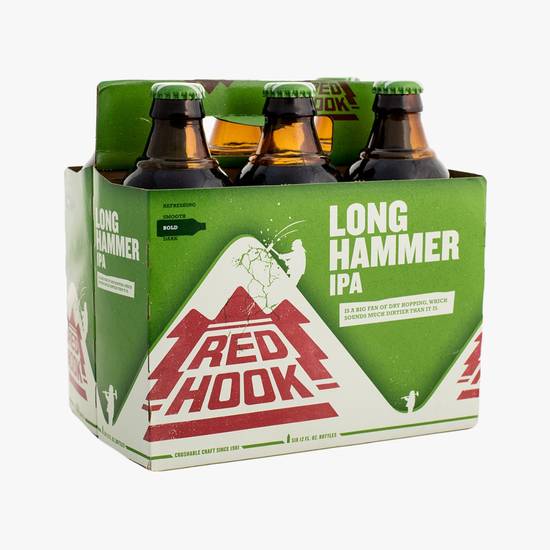 Order Red Hook Long Hammer IPA  22 oz food online from Goodie Liquor And Wine store, Santa Monica on bringmethat.com