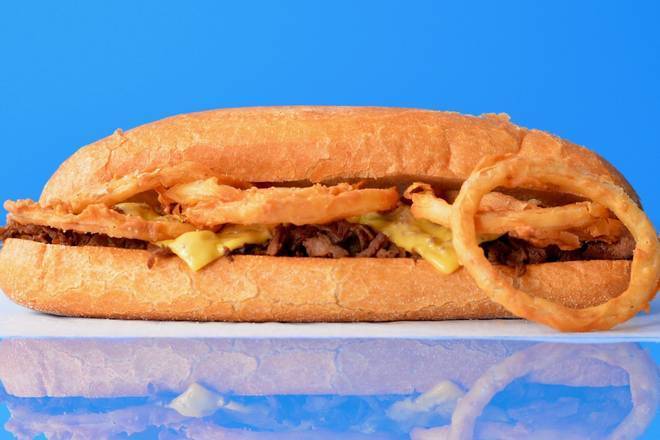 Order Crispy Onion Cheesesteak food online from Philly King store, Rock Hill on bringmethat.com