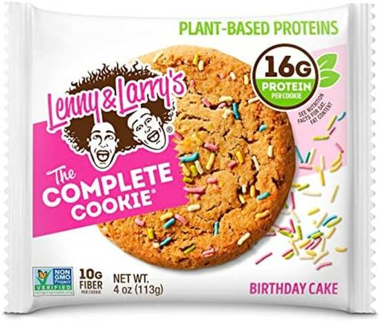 Order Lenny & Larry's The Complete Cookie Birthday Cake food online from IV Deli Mart store, Goleta on bringmethat.com