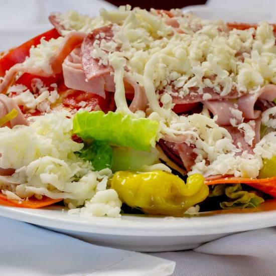 Order Antipasto Salad food online from Papa pilo's pizza store, Anaheim on bringmethat.com