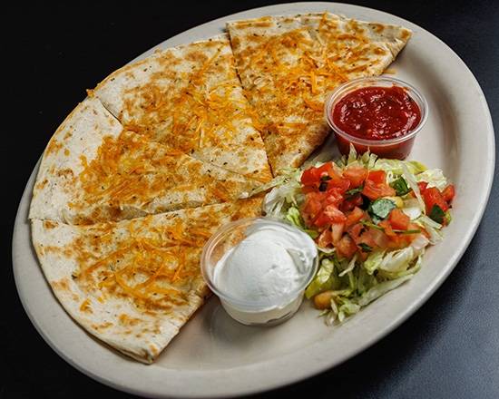 Order Quesadilla food online from The Bar - Lime Kiln store, Green Bay on bringmethat.com