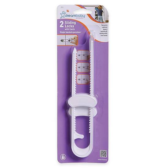 Order Dreambaby® One-Hand Sliding Locks (2-Pack) food online from Bed Bath & Beyond store, Lancaster on bringmethat.com