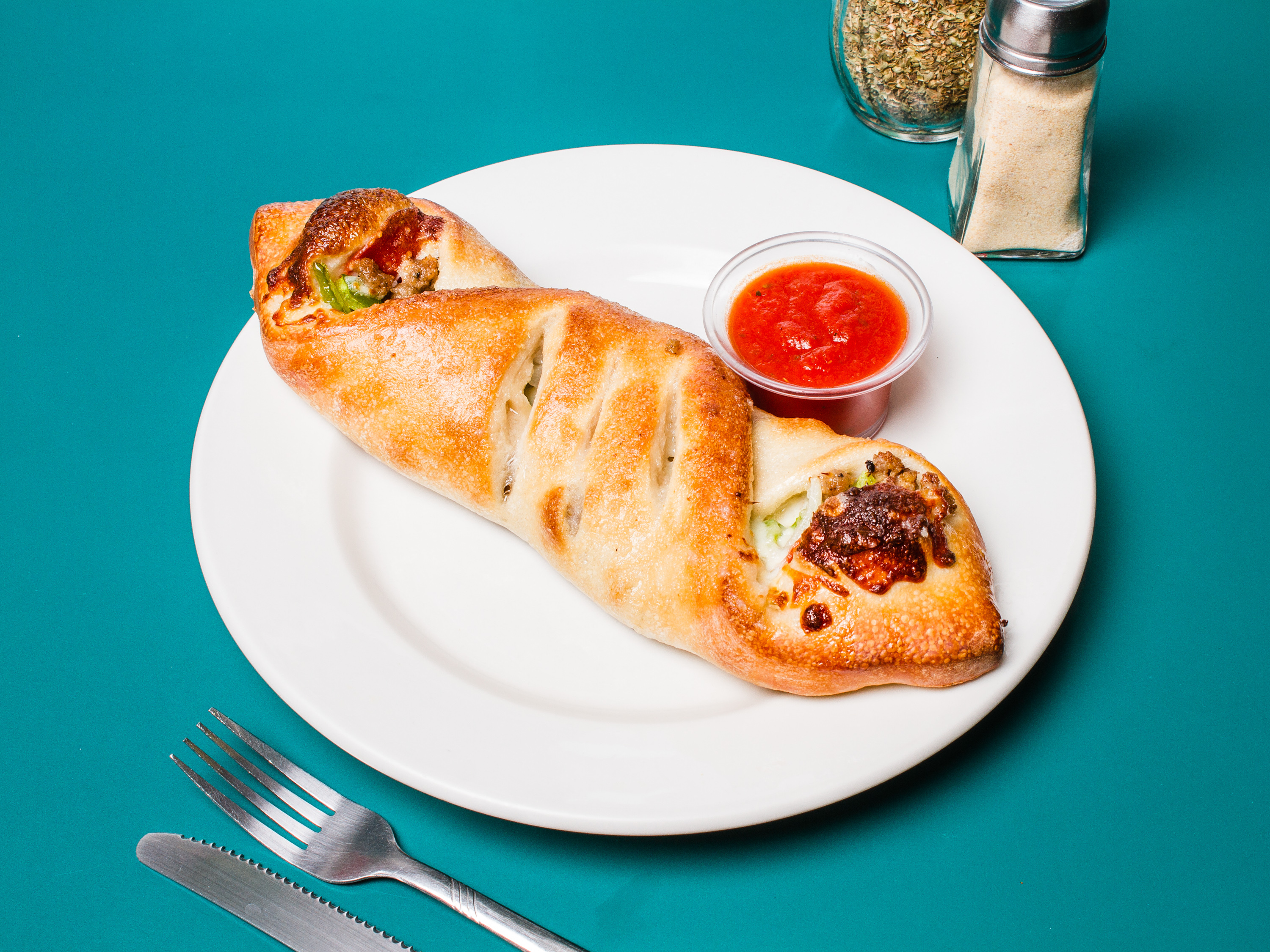 Order Meat Stromboli food online from Napoli's Pizza store, Virginia Beach on bringmethat.com