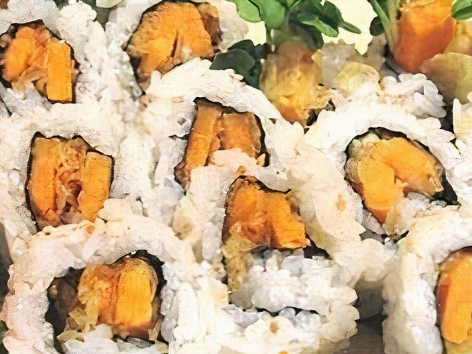 Order Sweet Potato Roll food online from Sushi Aoi store, Washington on bringmethat.com