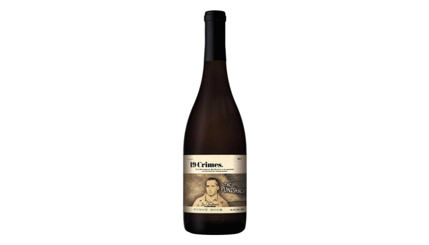 Order 19 Crimes The Punishment Pinot Noir 750mL food online from Robert Market store, Los Angeles on bringmethat.com