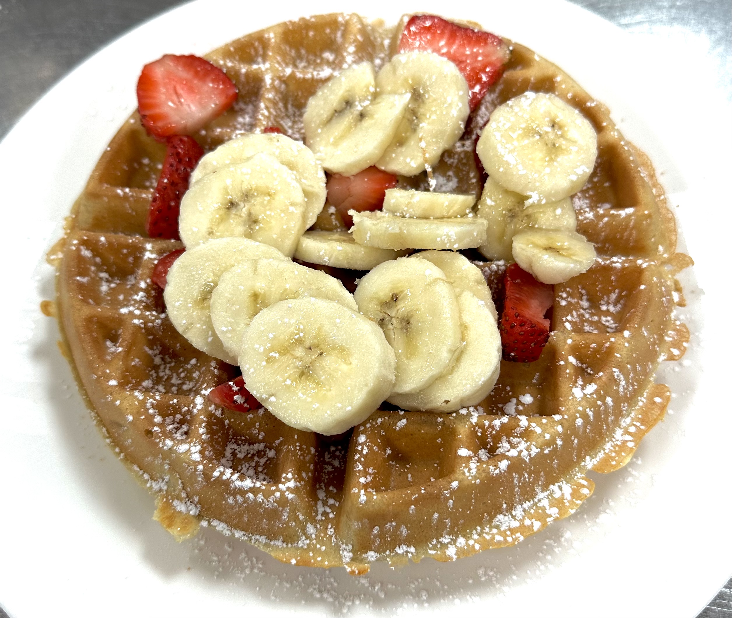 Order Traditional Waffle  food online from The Lucky Penny Diner And Deli store, Naperville on bringmethat.com