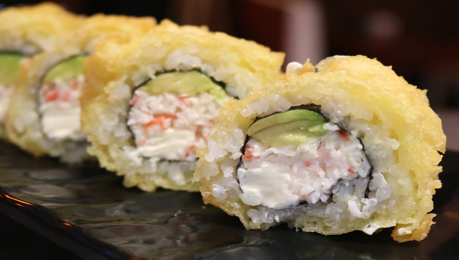 Order Crazy Boy Roll food online from Kaze Sushi & Hibachi store, Mesquite on bringmethat.com