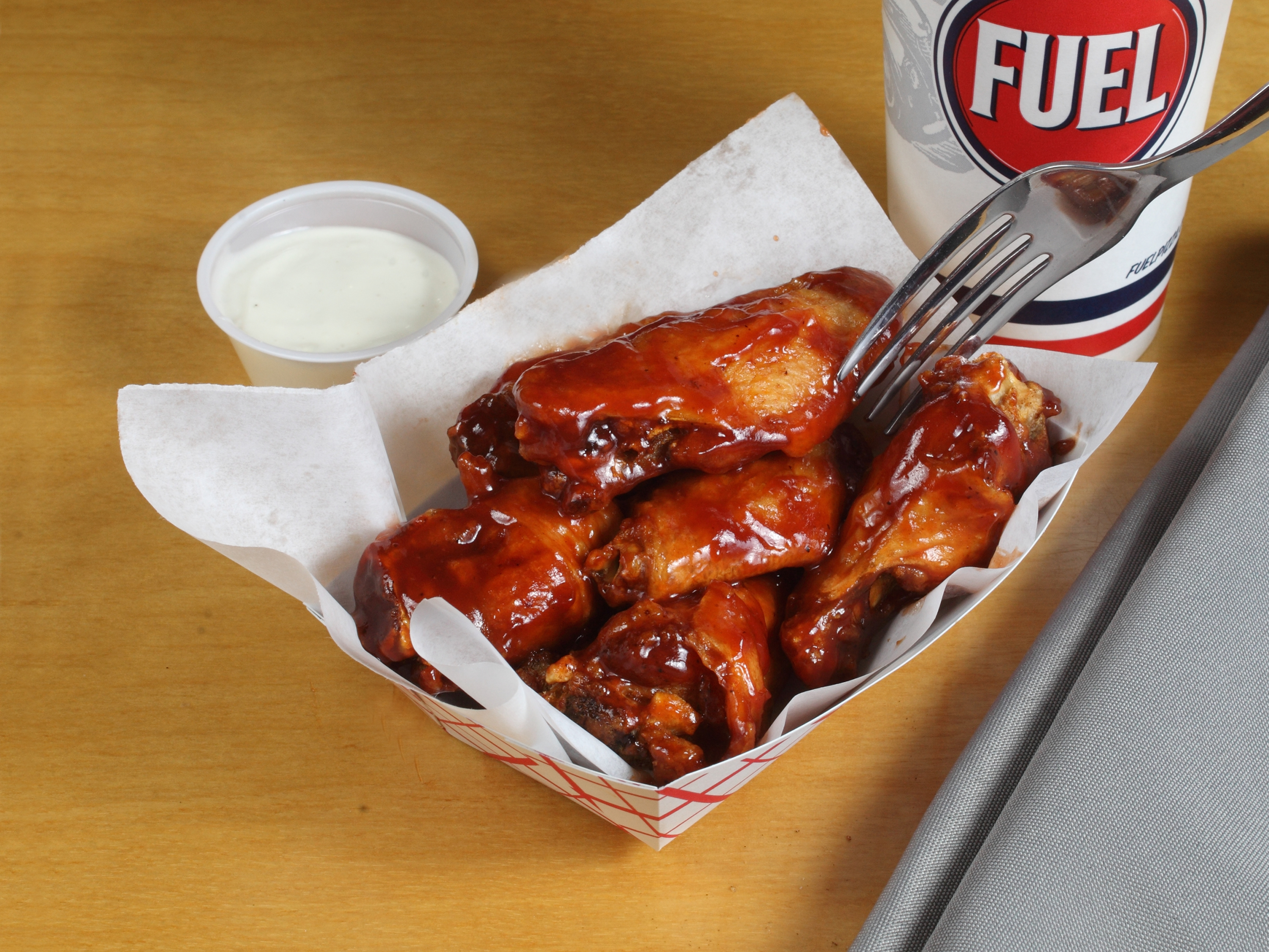 Order 7 Chicken Wings food online from Fuel Pizza store, Charlotte on bringmethat.com