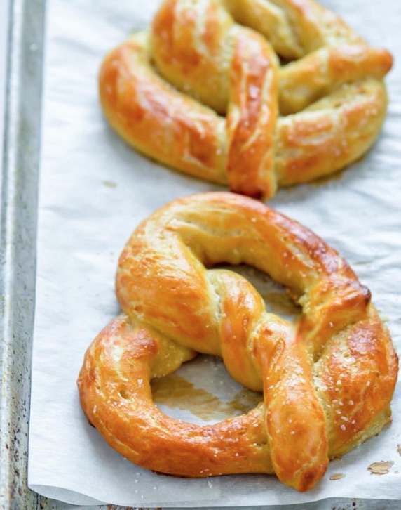 Order 2 Homemade Pretzels  food online from Heavenly Crust Pizza store, North Richland Hills on bringmethat.com