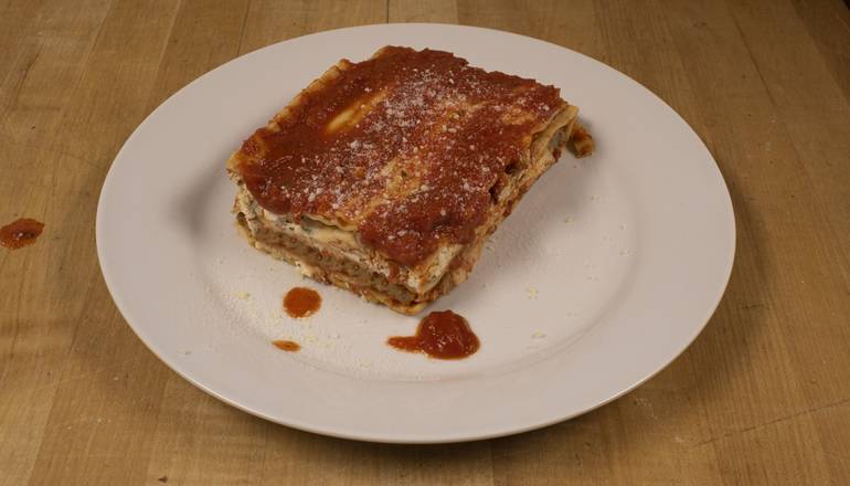 Order Meat Stuffed Lasagna Dinner with Meat Sauce food online from Amato's Real Italian Food To Go store, Portland on bringmethat.com
