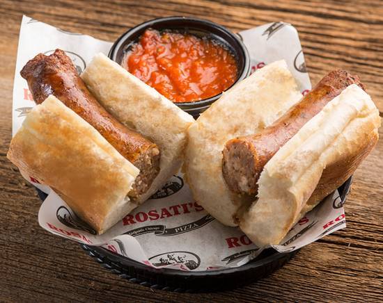 Order Italian Sausage Sandwich food online from Rosatis Pizza store, Crest Hill on bringmethat.com