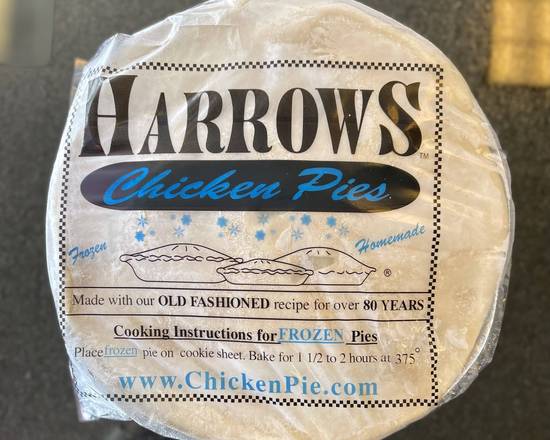 Order Frozen Chicken Pie with Vegetables (Family) food online from Harrows Chicken Pies- Medford store, Medford on bringmethat.com