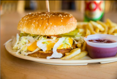 Order Cheeseburger and Fries food online from Albert Mexican Food store, El Cajon on bringmethat.com