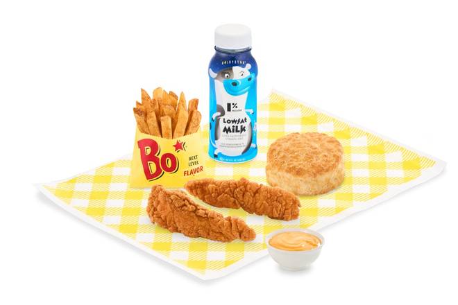 Order 2pc Chicken Supremes Kids' Meal - 10:30AM to Close food online from Bojangle's store, Asheville on bringmethat.com